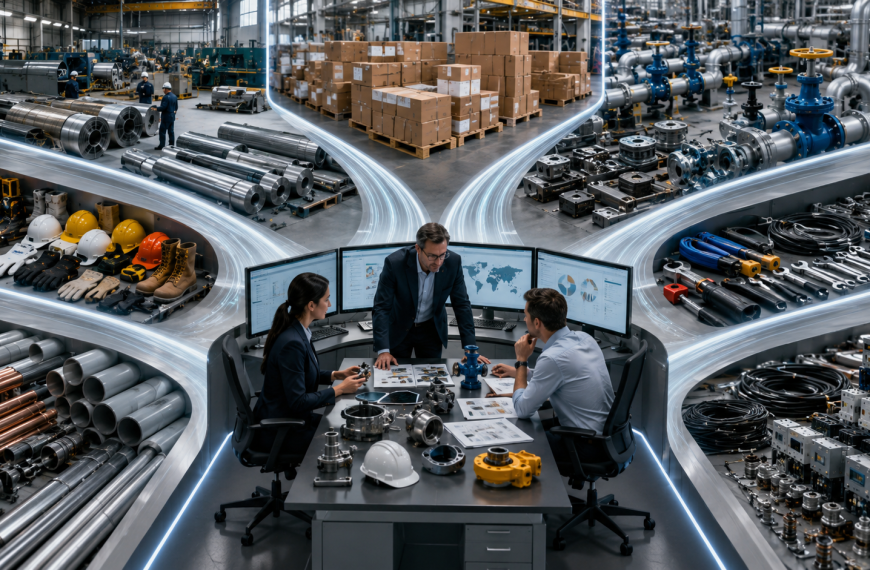 centralizar compras industriales