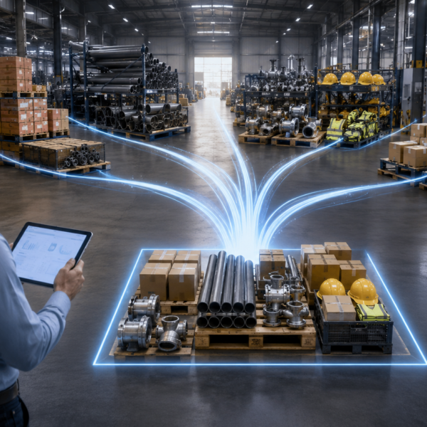 Consolidación de compras industriales