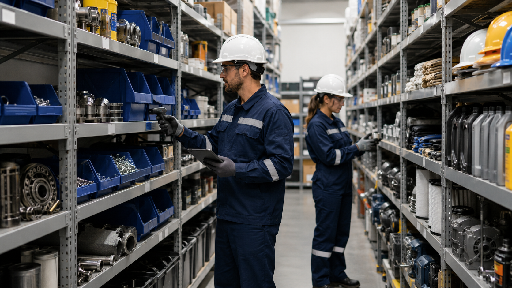 Gestión de inventarios MRO
