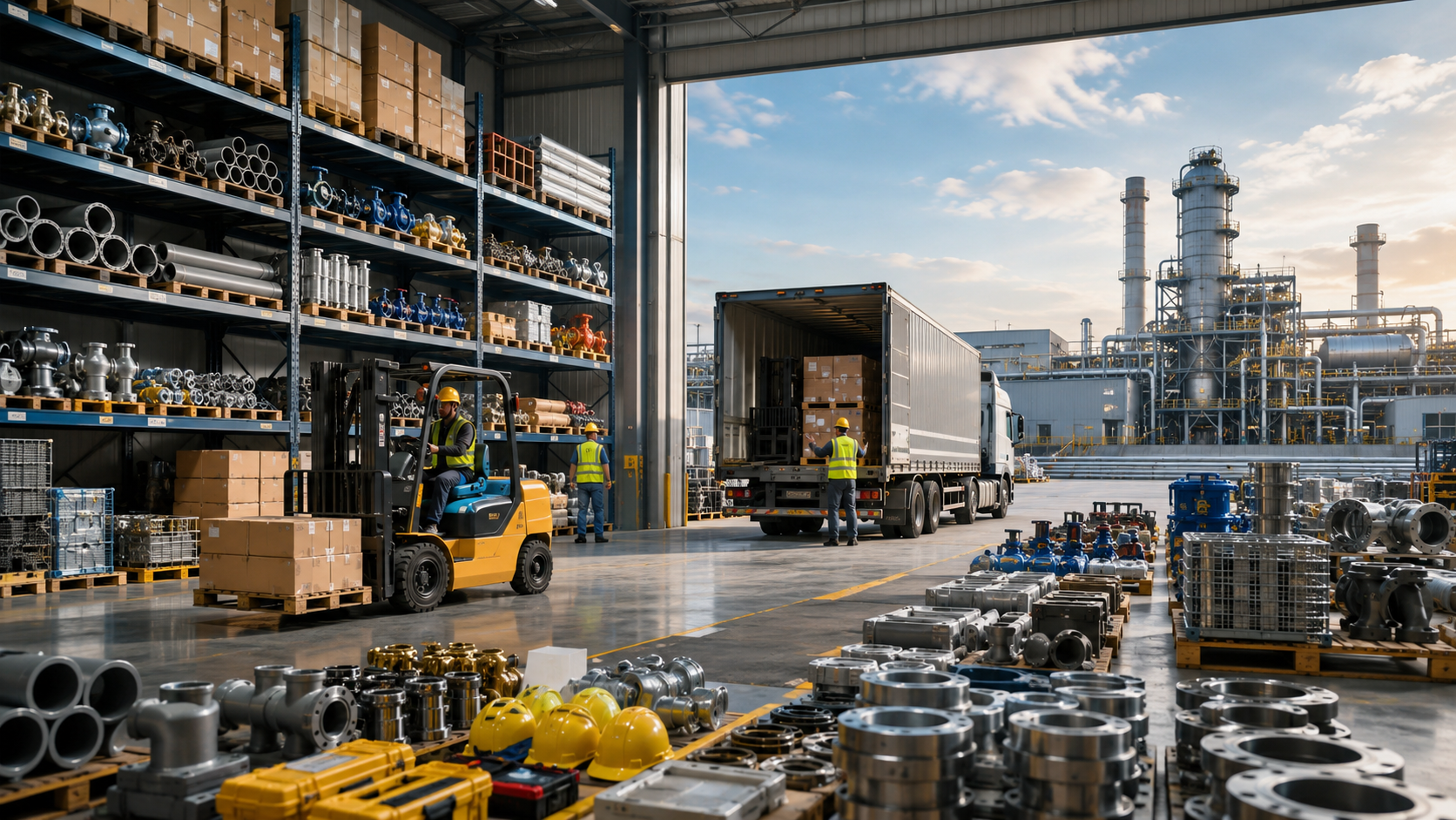 Soluciones integrales de abastecimiento industrial