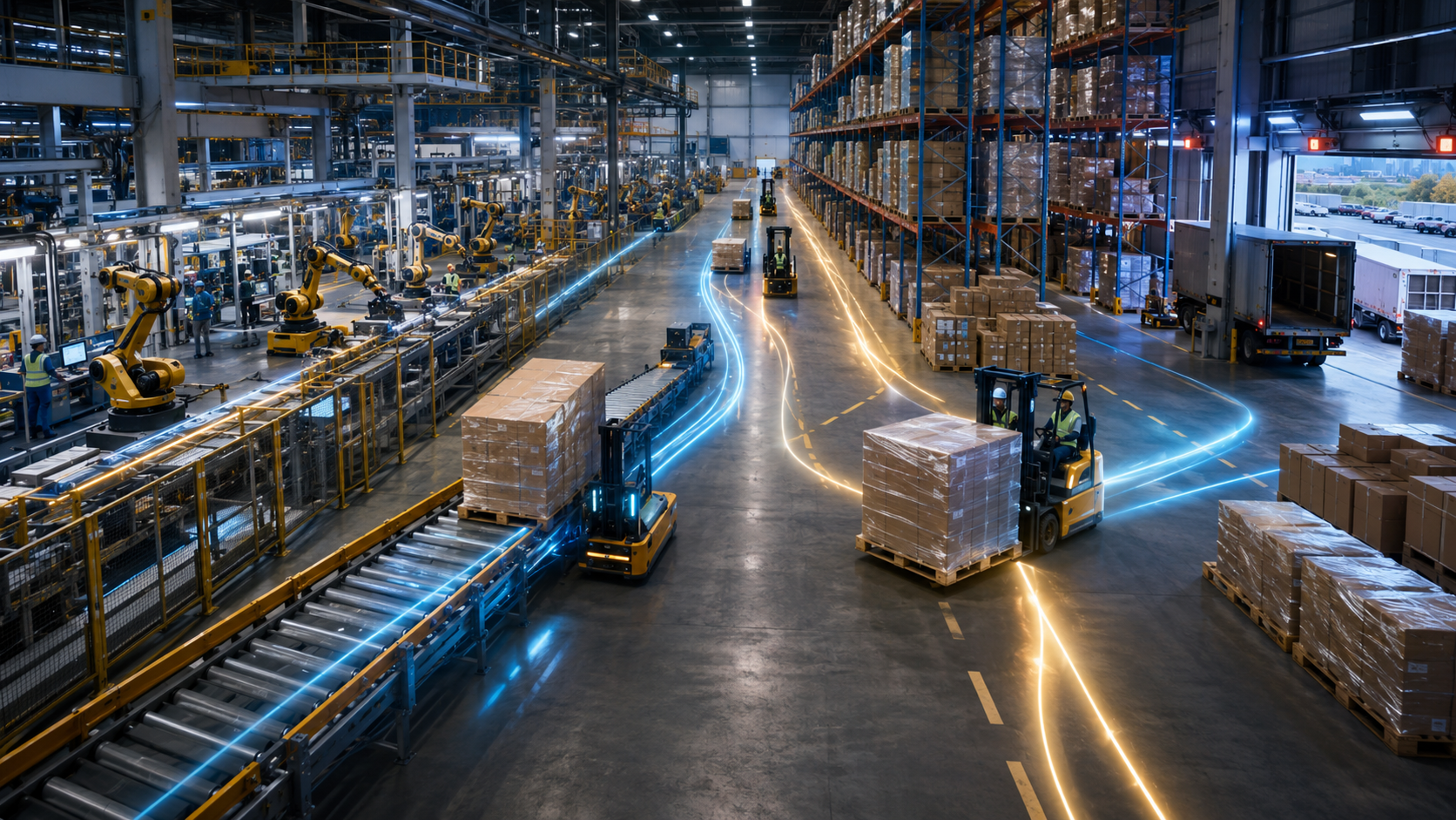 optimizar la cadena de suministro industrial