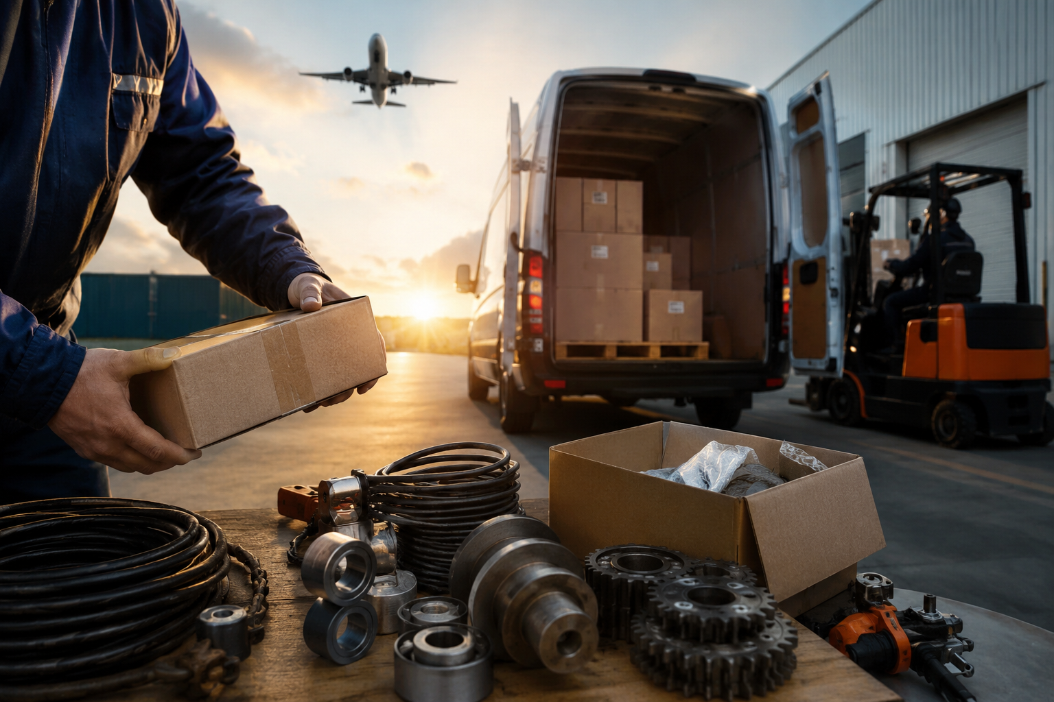 Same-day shipping industrial supplies